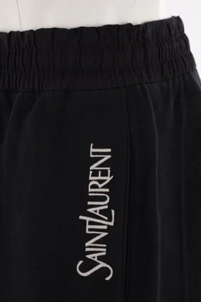 Shop Saint Laurent Shorts In Black