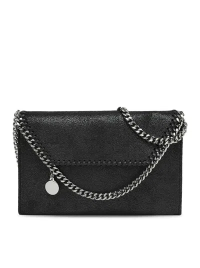 Shop Stella Mccartney Falabella Shoulder Bags In Black