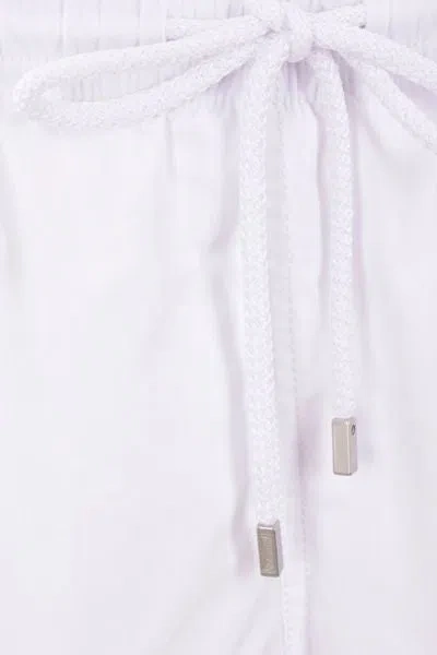 Shop Vilebrequin Moorea Swimsuit In White