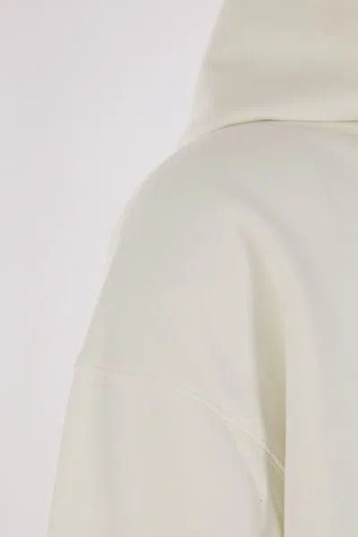 Shop Y-3 Adidas Hooded Sweatshirt In White