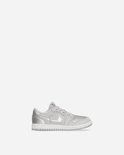 Shop Nike Air Jordan 1 Retro Low Og (td) Sneakers Metallic Silver In Multicolor