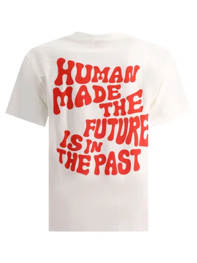 Shop Human Made "#13" T-shirt In White