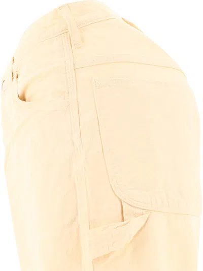 Shop Orslow "painter" Trousers In Beige