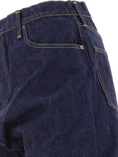 Shop Orslow "wolsro" Jeans In Blue