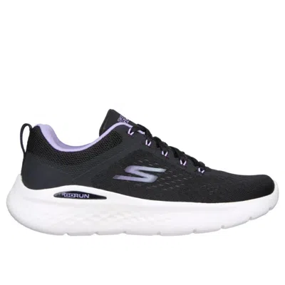 Shop Skechers Go Run Lite Black/purple 129423/bkpr Women's
