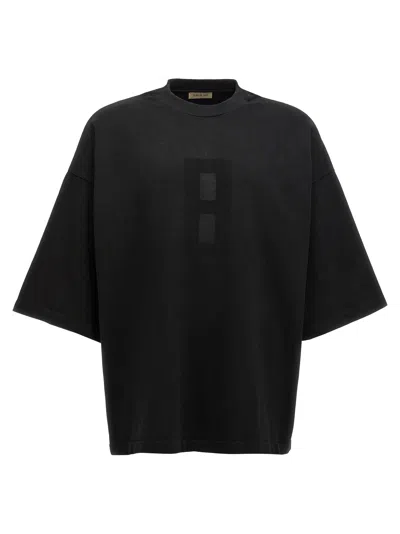 Shop Fear Of God Airbrush 8 Ss Tee T-shirt Black