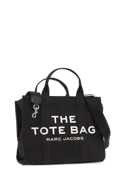 Shop Marc Jacobs The Canvas Medium Tote Bag In Black