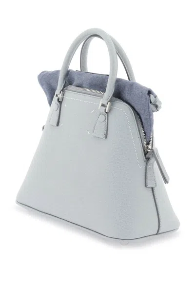 Shop Maison Margiela 5ac Classique Handbag In Grey