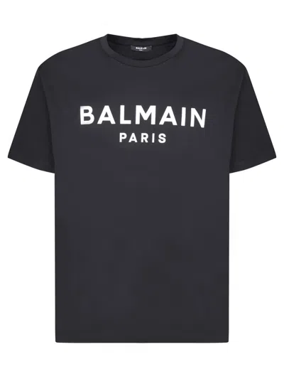 Shop Balmain T-shirts In Black