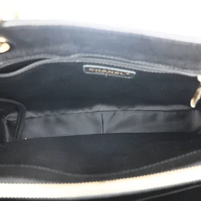 Pre-owned Chanel Grand Shopping Black Calfskin Shoulder Bag ()