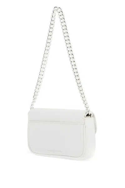 Shop Marc Jacobs The J Marc Mini Bag In Bianco