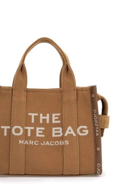 Shop Marc Jacobs The Jacquard Small Tote Bag In Marrone
