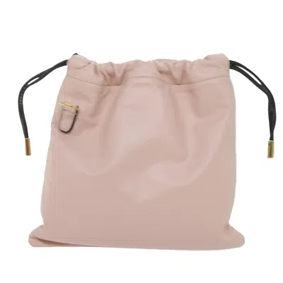 Shop Fendi -- Pink Leather Shoulder Bag ()