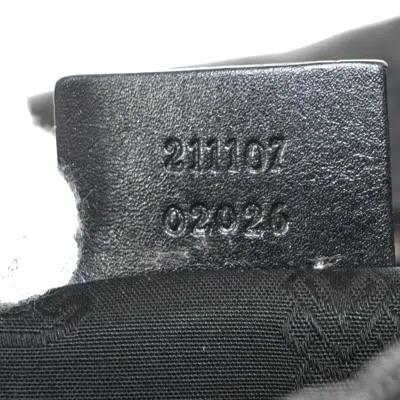 Shop Gucci Imprime Black Canvas Shoulder Bag ()