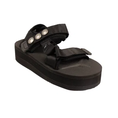 John Elliott X Blackmeans X Suicoke Yucca Sandals - Black In Black