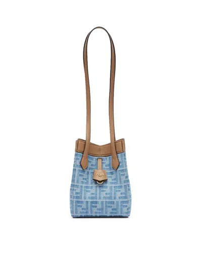 Shop Fendi Bag In Blue