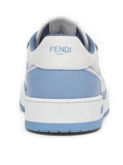 Shop Fendi Sneakers Shoes In Blue