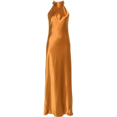 Shop Galvan Dresses In Brown