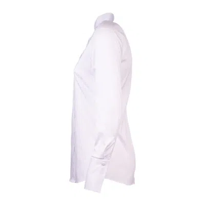 Shop Le Sarte Pettegole Stretch Shirt In White