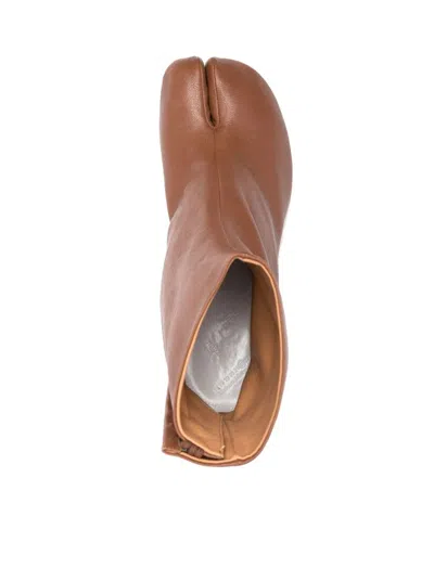 Shop Maison Margiela Boots Shoes In Brown