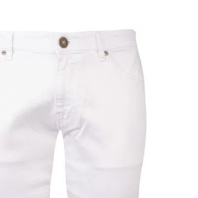 Pt01 White 5-pocket Jeans In White