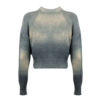 Roberto Collina Garment-dye Jumper In Blue