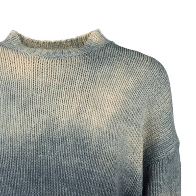 Roberto Collina Garment-dye Jumper In Blue