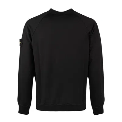 Stone Island Logoed Sweatshirt In Black