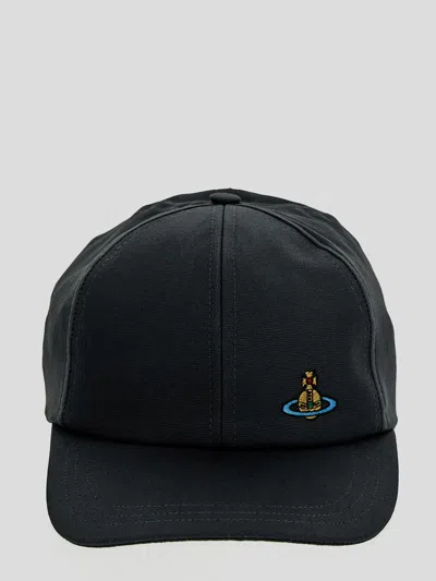 Shop Vivienne Westwood Hats In Black