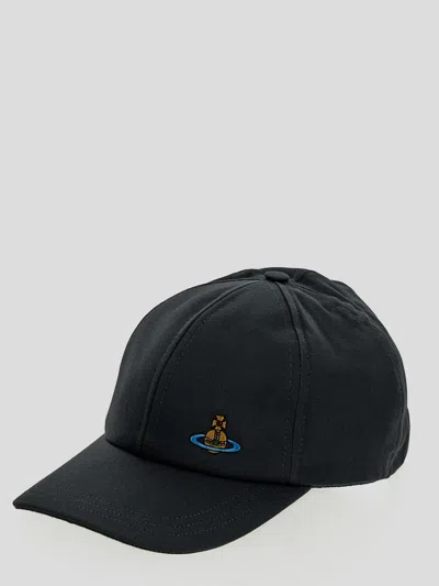 Shop Vivienne Westwood Hats In Black