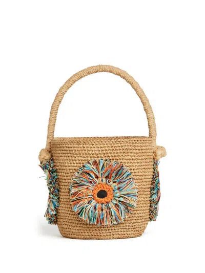 Shop Alanui Handbags In Multicolor