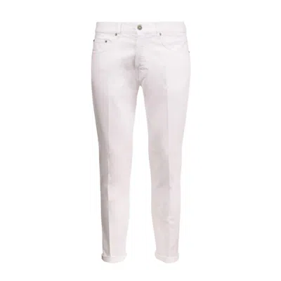 Shop Dondup Icon Regular Jeans In White Cover