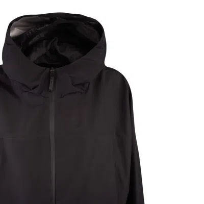 Herno Laminar Jacket With Hood In Black