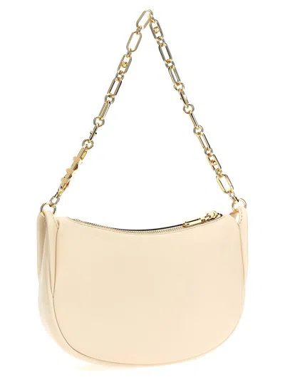 Shop Michael Kors 'small Bracelet Pouchette' Handbag In White