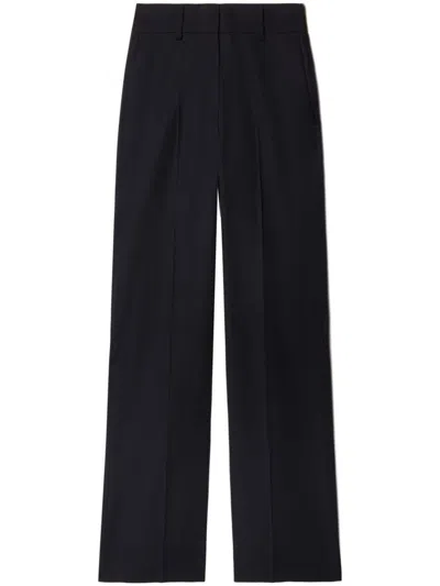 Off-white Off White Formal Over Wool Trousers In Black