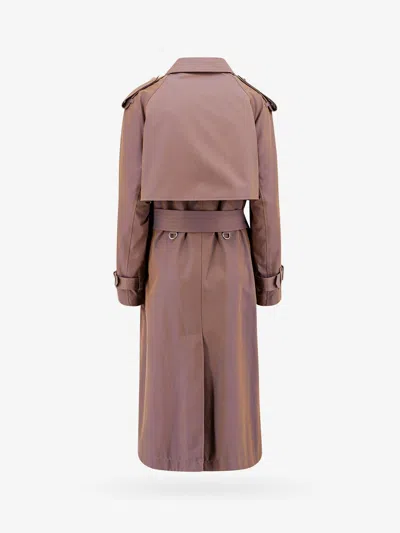 Shop Burberry Woman Trench Woman Brown Trench Coats
