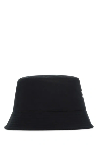 Shop Dsquared2 Dsquared Woman Black Cotton Hat
