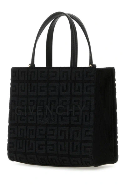 Shop Givenchy Woman Black Fabric Mini G-tote Handbag