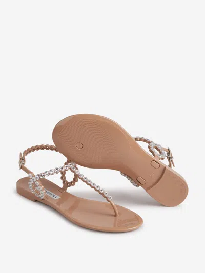 Shop Aquazzura Almost Bare Sandals In Cushioned Leather Insole