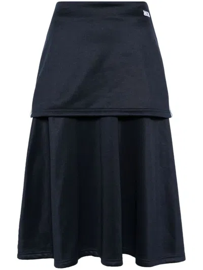 Shop Wales Bonner Mantra Skirt Clothing In Navy