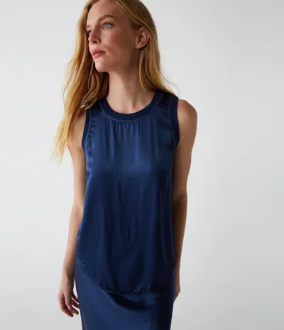 MICHAEL STARS SHAY SATIN TANK 