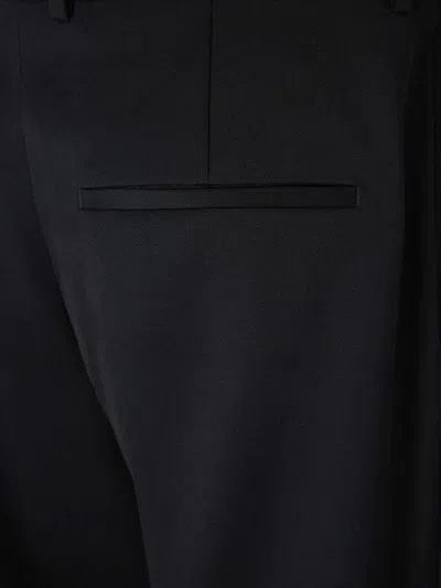 Shop Bottega Veneta Grain Tailored Pants In Black