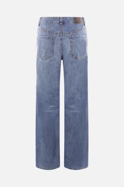 Shop Brunello Cucinelli Jeans In Vintage Blue