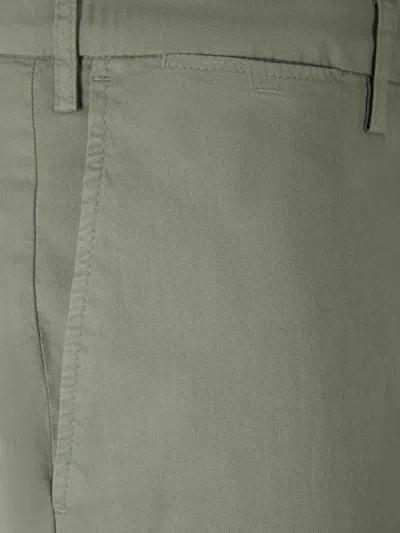Shop Canali Cotton Chino Trousers In Beige