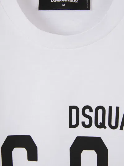 Shop Dsquared2 Logo Icon T-shirt In White