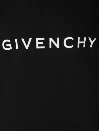 Shop Givenchy Cotton Logo Sweatshirt In Logo Printed On The Front