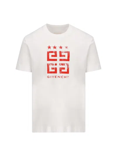 Shop Givenchy T-shirt And Polo Shirt In Red