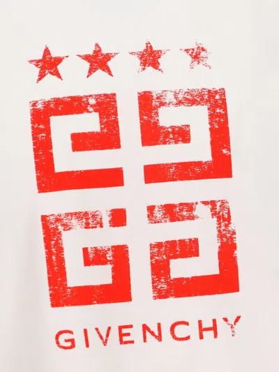 Shop Givenchy T-shirt And Polo Shirt In Red