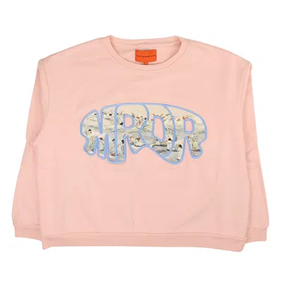 Shop Who Decides War Pink Mrdr Crewneck Sweater