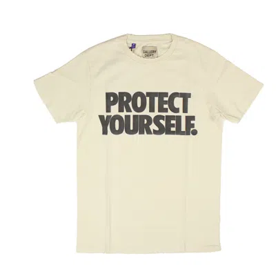 Shop Gallery Dept. Protect Yourself T-shirt In White